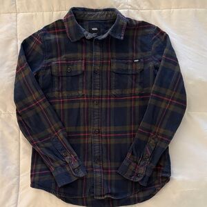 Vans Plaid Flannel Boys, Size M